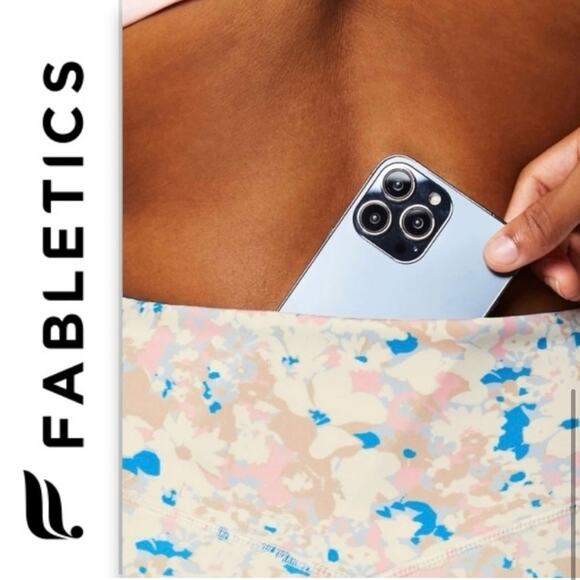 FABLETICS NEW ANYWHERE MOTION365+ LEGGING FEMME POP FLORAL 2X - Picture 7 of 8